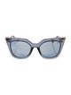 Fendi Cat-Eye Mirrored Sunglasses