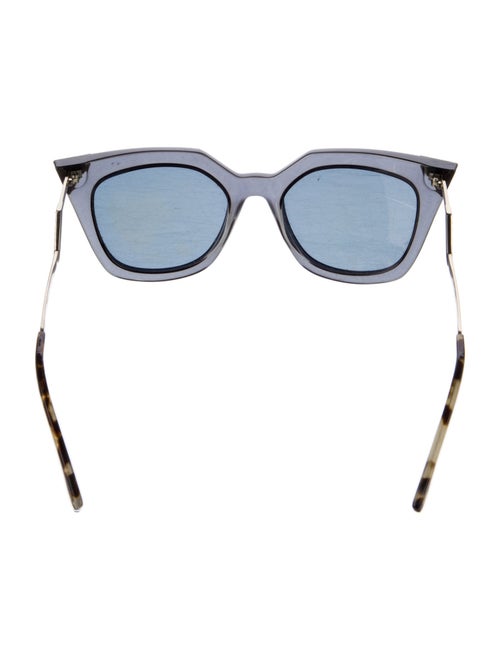 Fendi Cat-Eye Mirrored Sunglasses