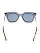 Fendi Cat-Eye Mirrored Sunglasses