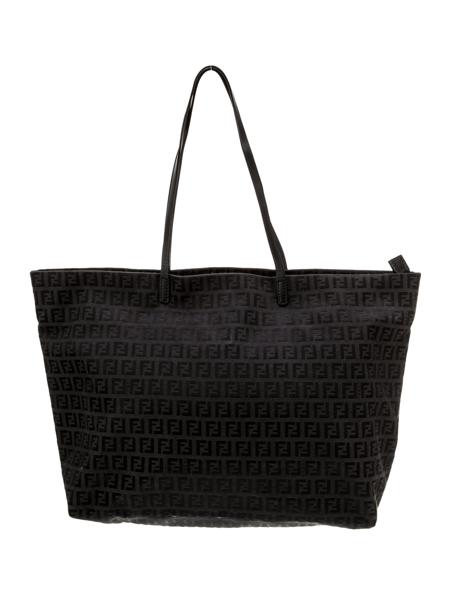 Fendi Zucchino FF Tote Vintage