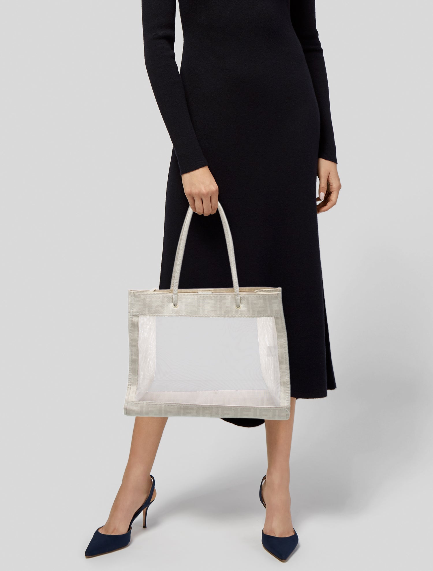 Fendi Zucca FF Evening Bag