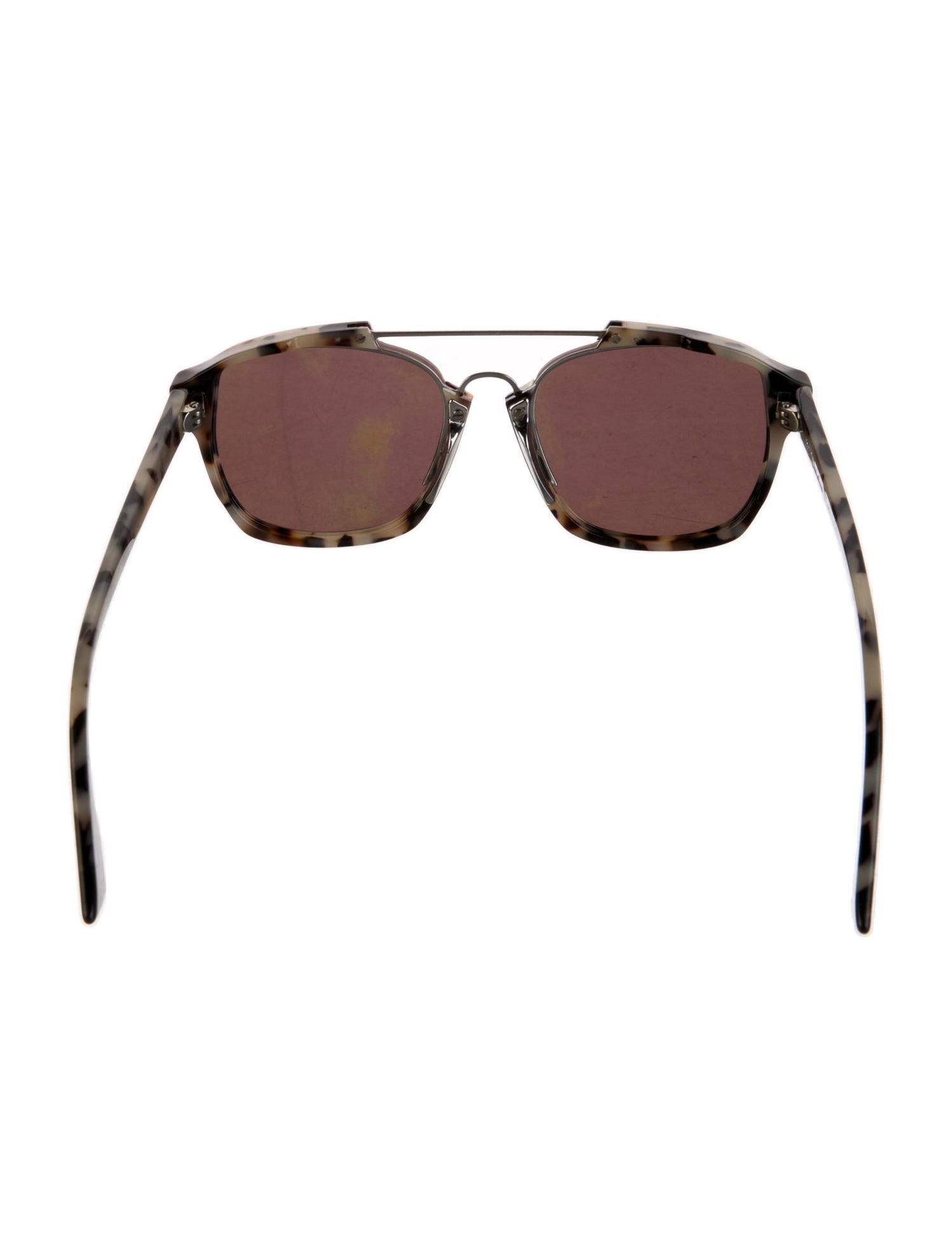 Fendi Wayfarer Mirrored Sunglasses