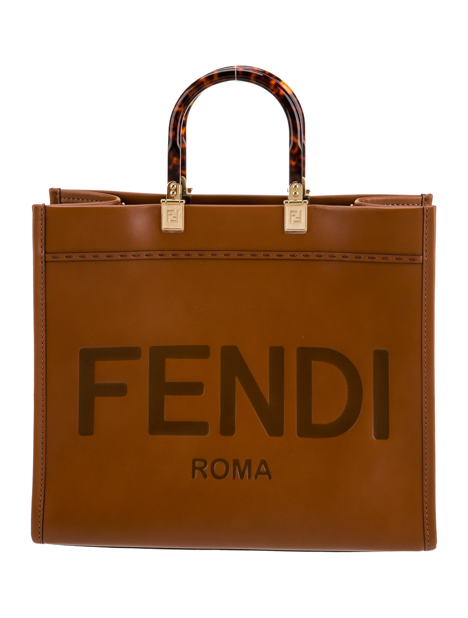 Fendi Calfskin Sunshine Medium