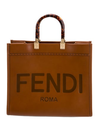 Fendi Calfskin Sunshine Medium