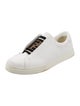 Fendi Zucca FF Logo Leather Sneakers