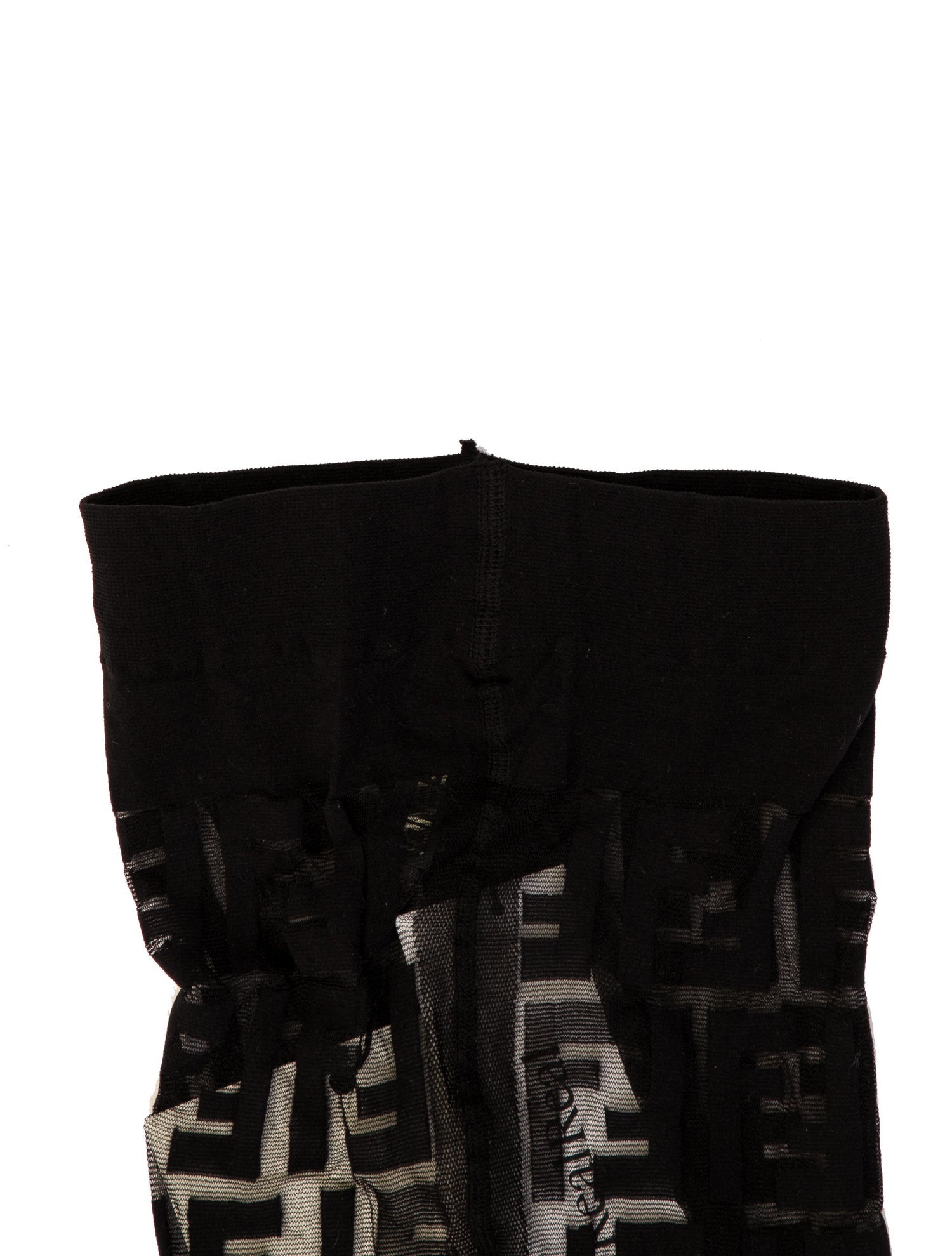 Fendi Patterned Mesh Stockings w/ Tags