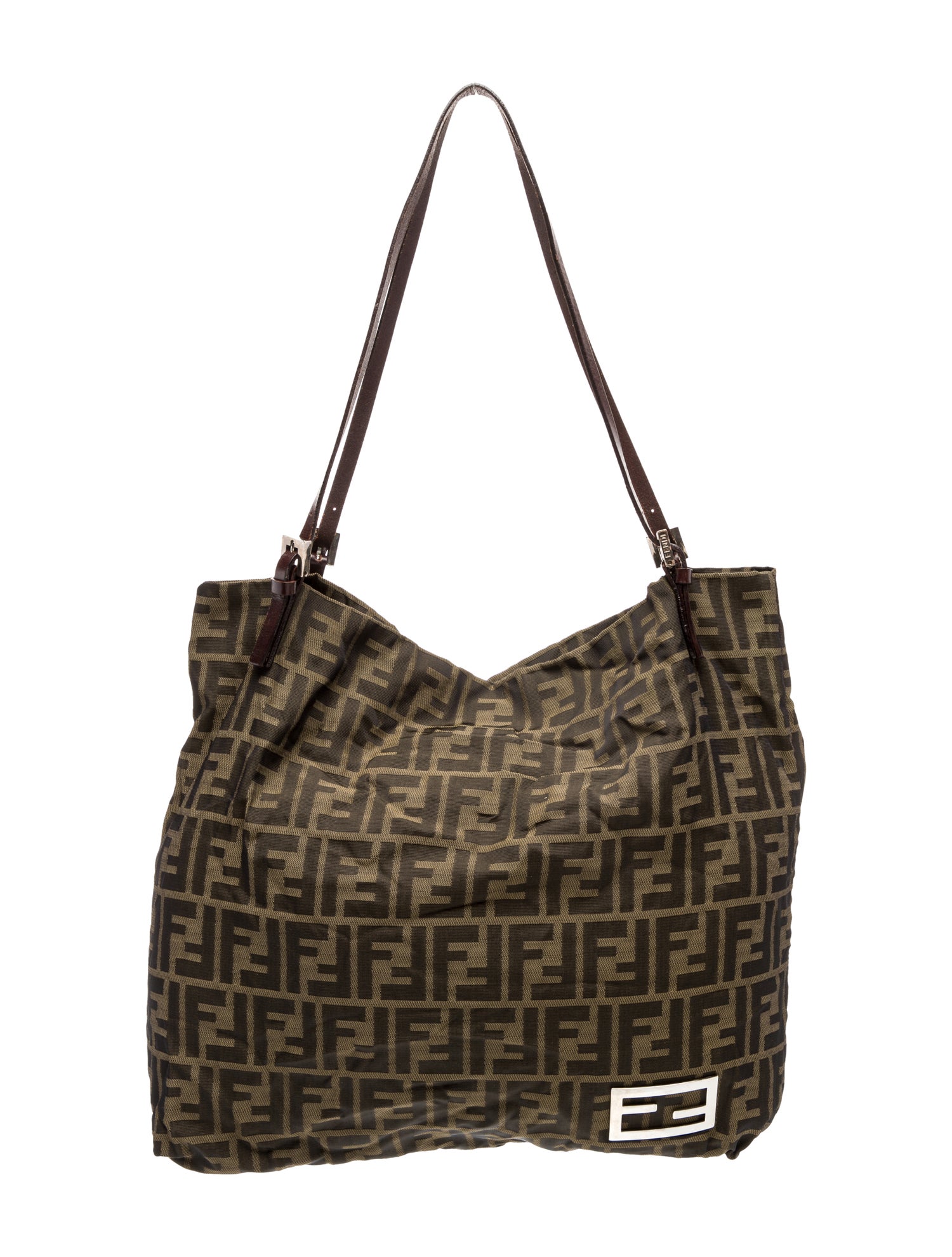 Fendi Zucca FF Shoulder Bag