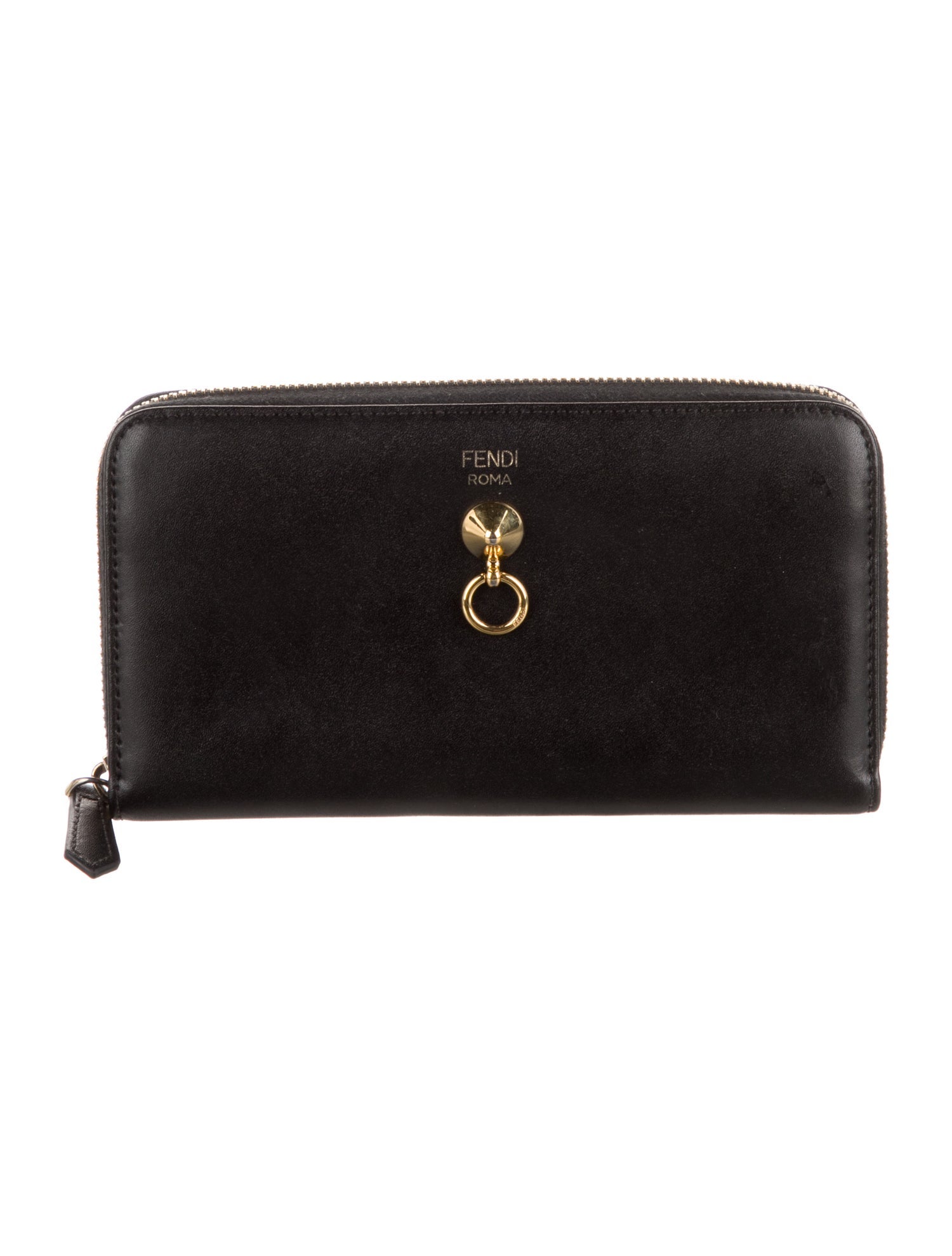 Fendi Leather Continental Wallet