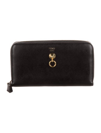 Fendi Leather Continental Wallet