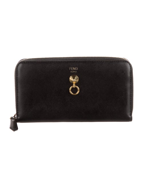 Fendi Leather Continental Wallet