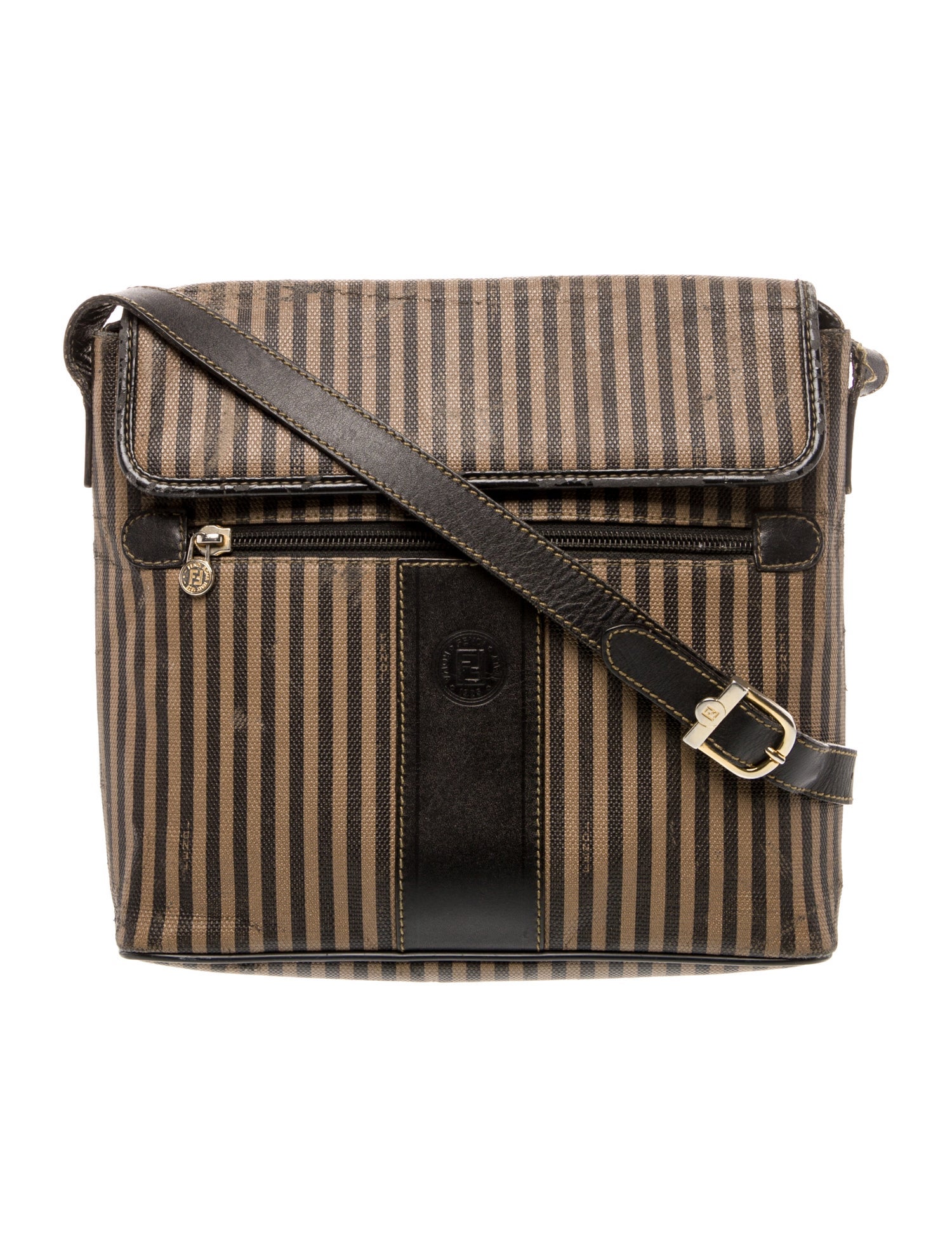 Fendi Pequin Vintage Vintage