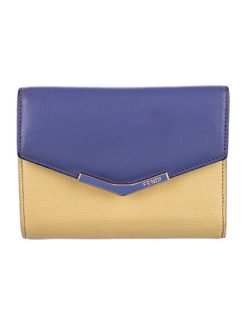 Fendi Leather Compact Wallet