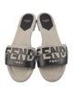 Fendi Canvas Printed Slides