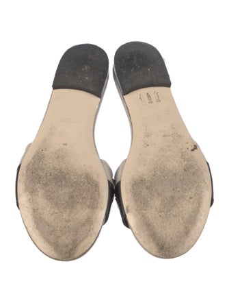 Fendi Canvas Printed Slides