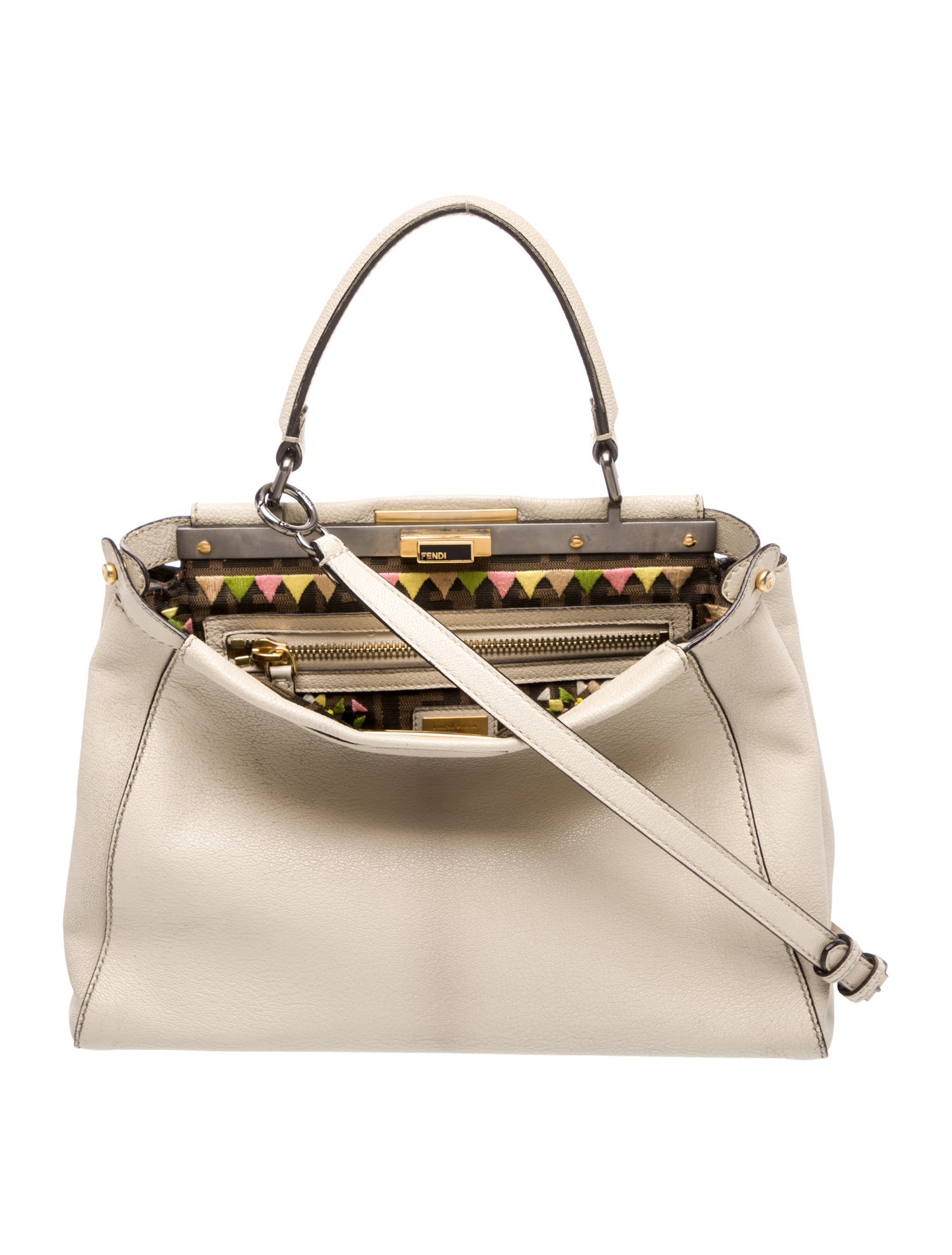 Fendi Zucca FF Peekaboo