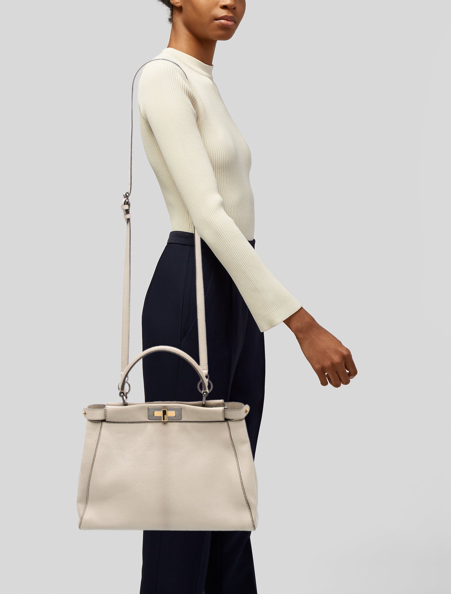 Fendi Zucca FF Peekaboo