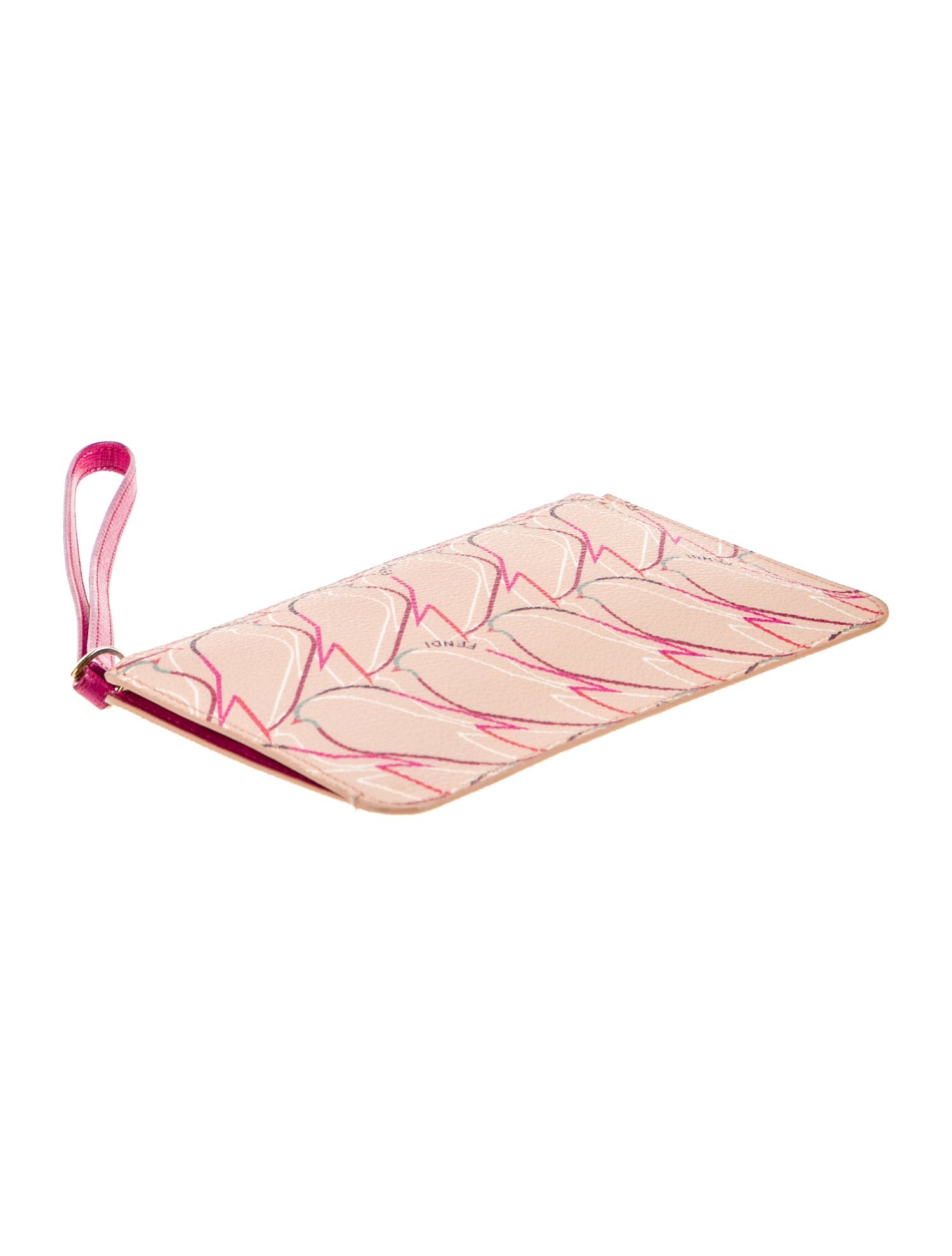 Fendi Leather Clutch