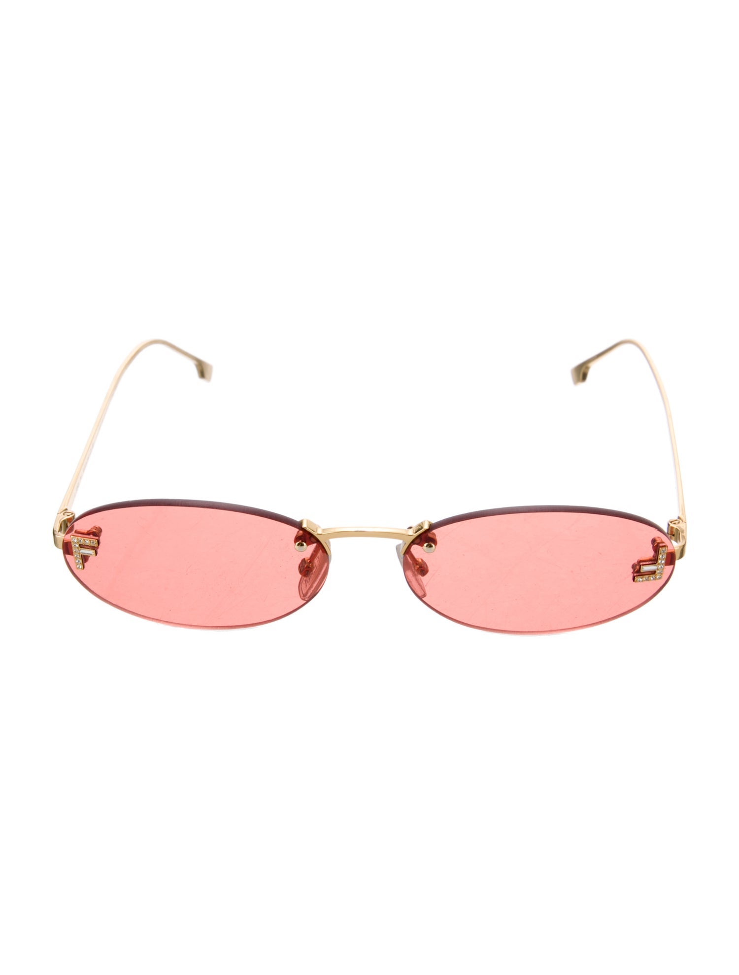 Fendi Round Tinted Sunglasses