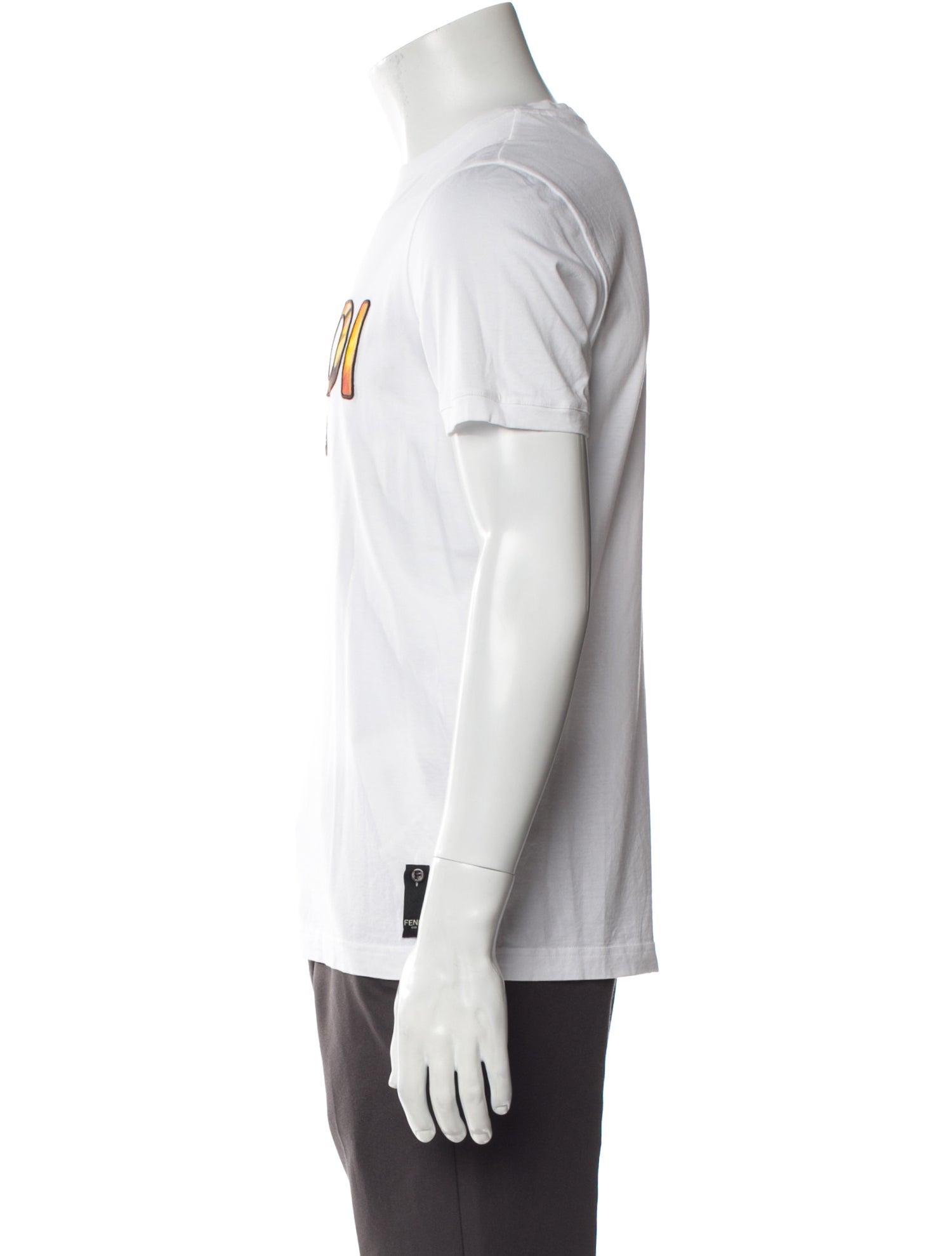 Fendi Zucca FF Logo Graphic Print T-Shirt