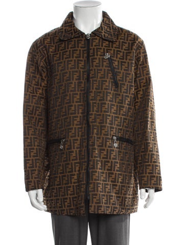 Fendi Outerwear Vintage 1990's Utility Jacket L