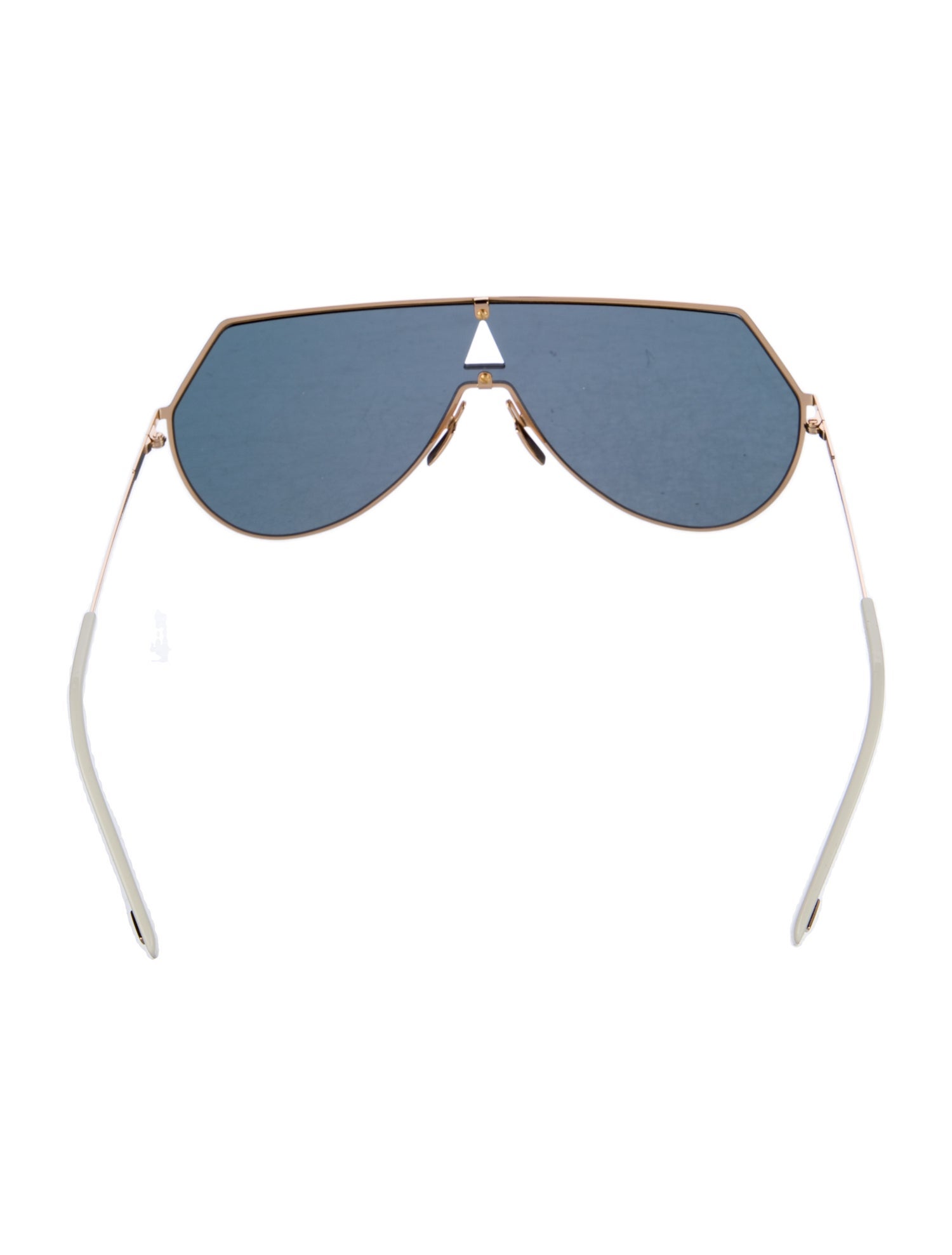 Fendi Aviator Mirrored Sunglasses
