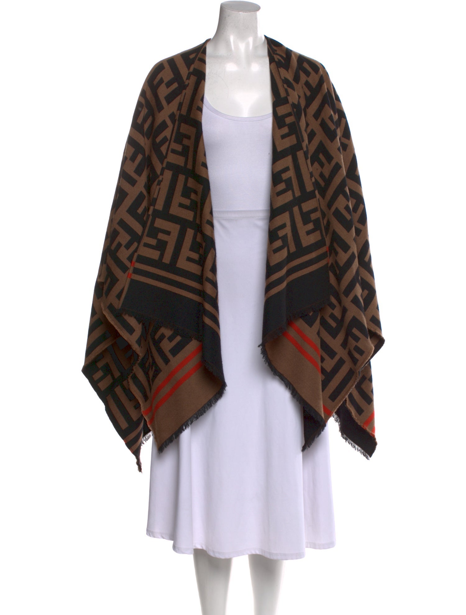 Fendi Wool Printed Sweater