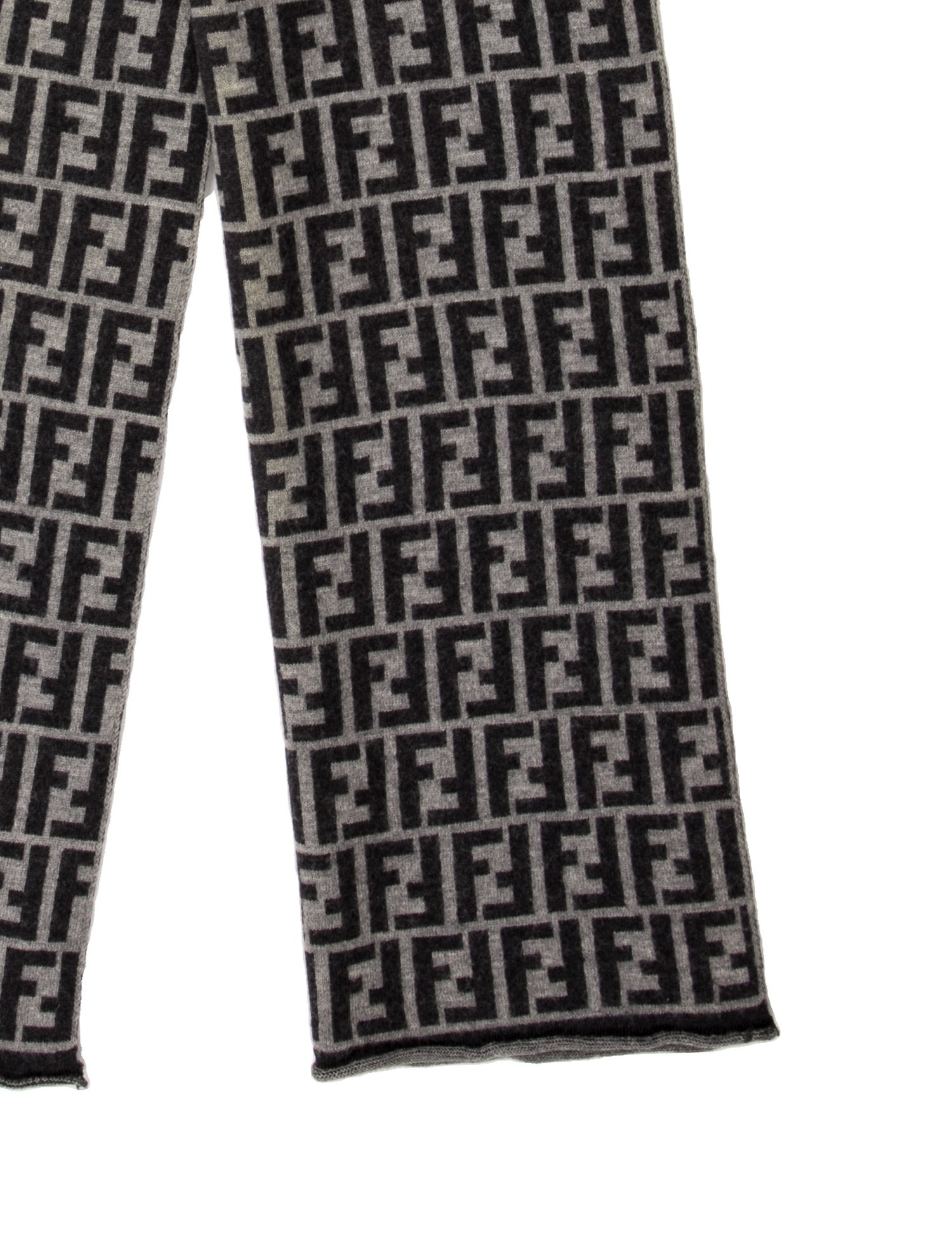 Fendi Uomo Wool Scarf