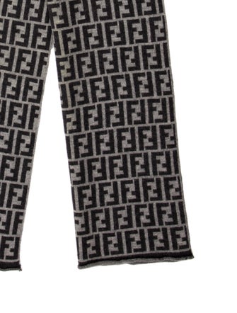 Fendi Uomo Wool Scarf