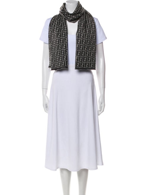 Fendi Uomo Wool Scarf