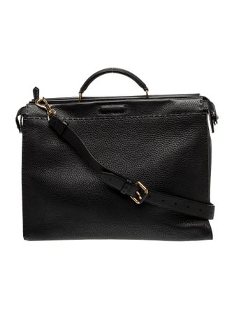 Fendi Leather Peekaboo Large