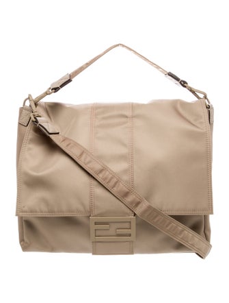 Fendi Nylon Baguette Large