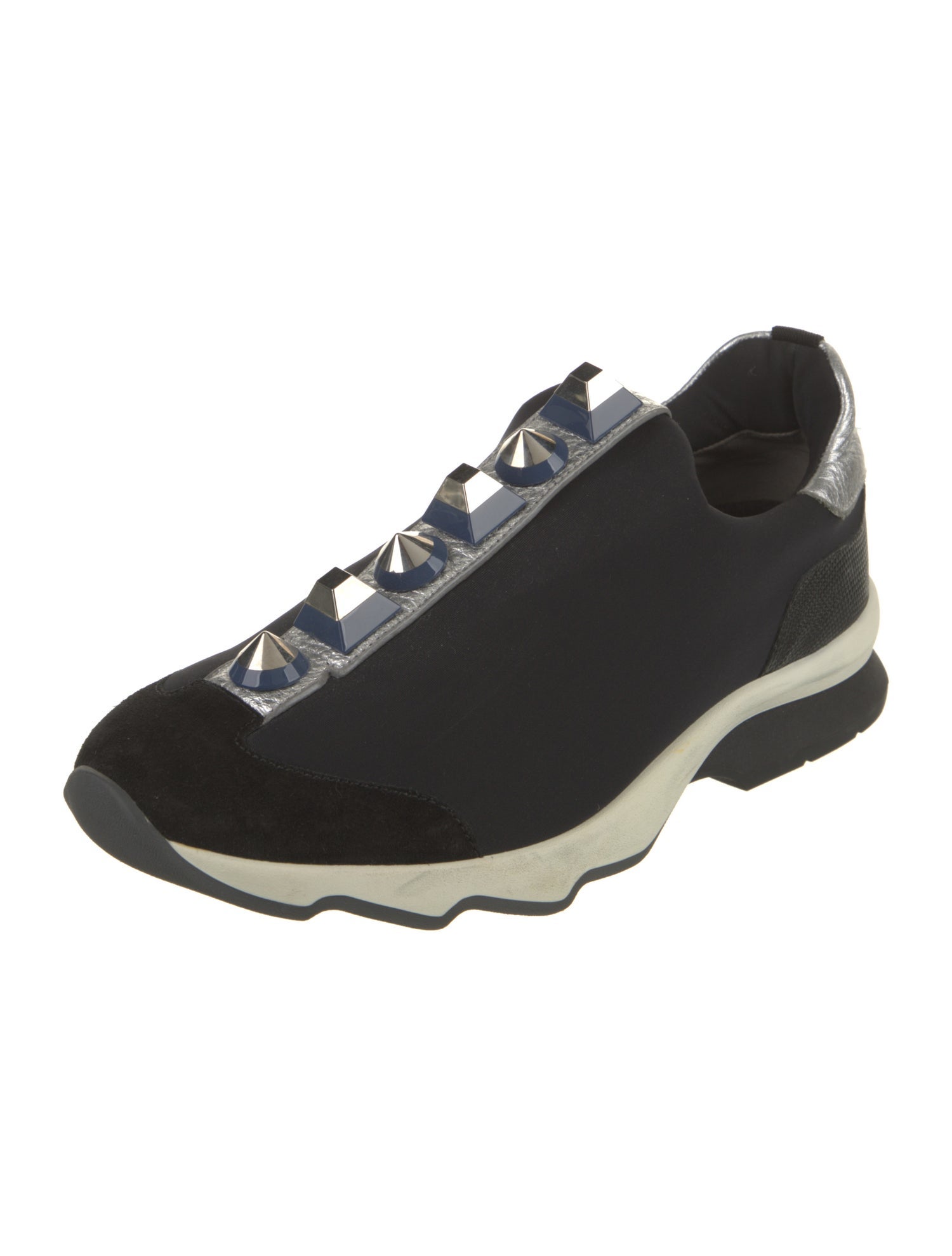 Fendi Studded Accents Sneakers