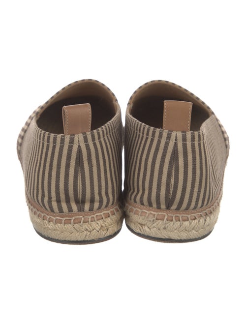 Fendi Faces Motif Canvas Espadrilles