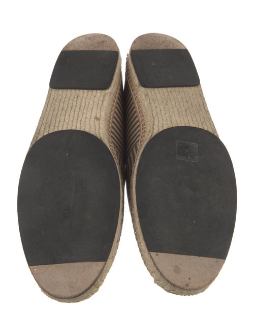 Fendi Faces Motif Canvas Espadrilles