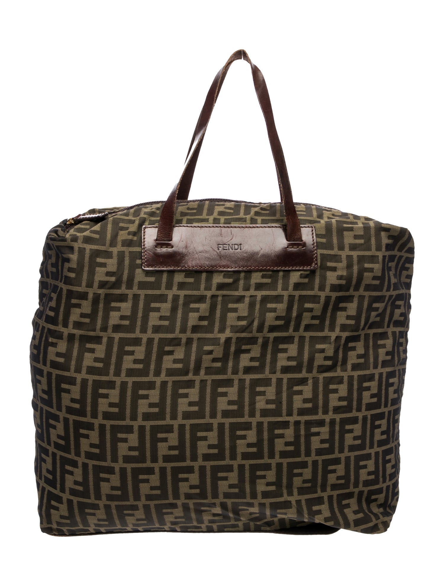 Fendi Zucca FF Tote Vintage