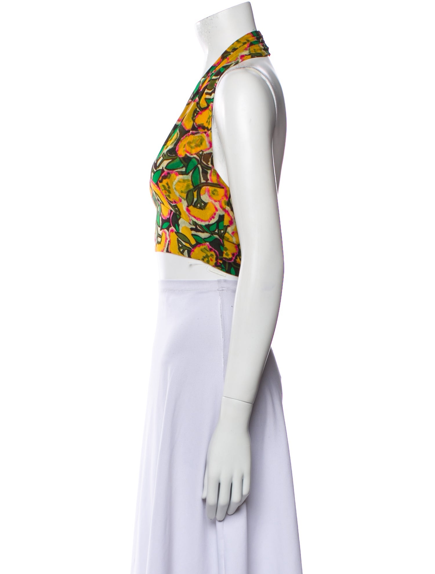 Fendi Vintage 1980's Crop Top