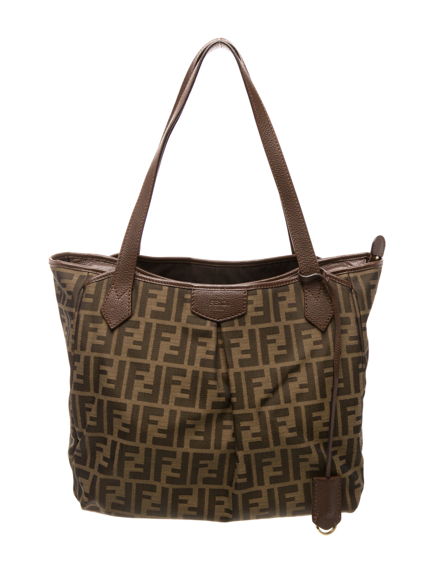 Fendi Zucca FF Shoulder Bag