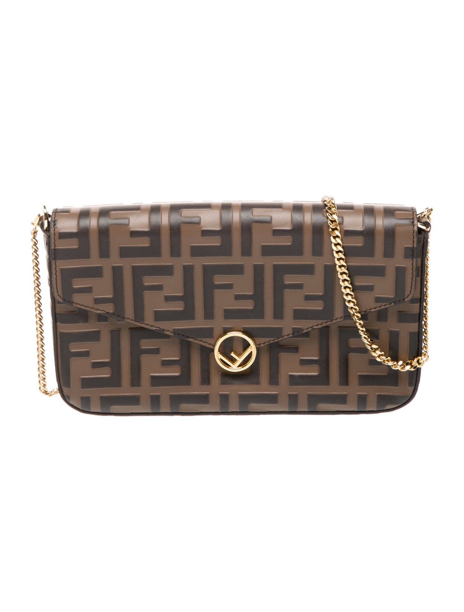 Fendi Zucca FF Clutch