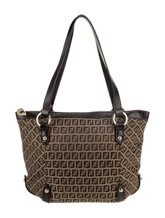 Fendi Canvas Shoulder Bag