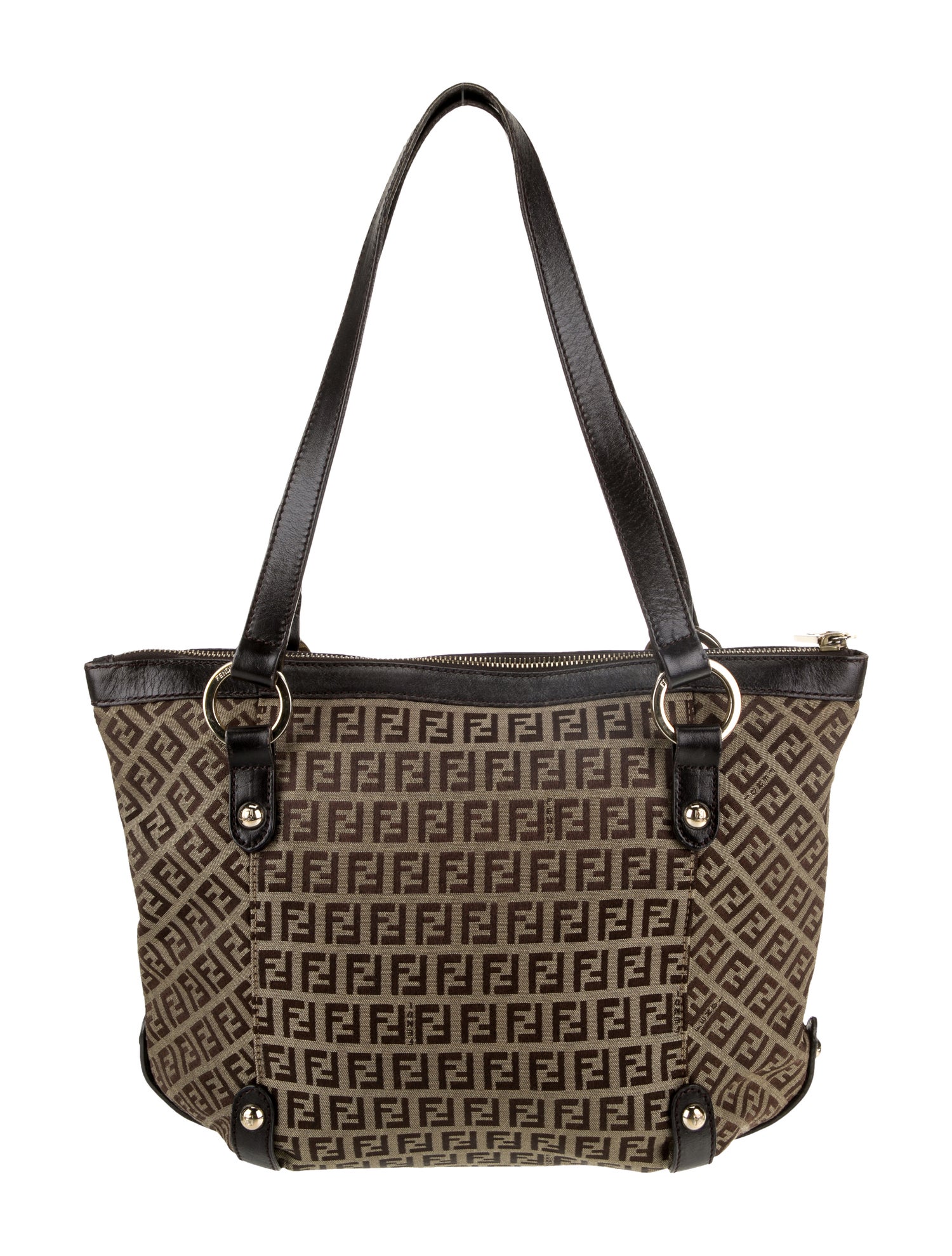 Fendi Canvas Shoulder Bag