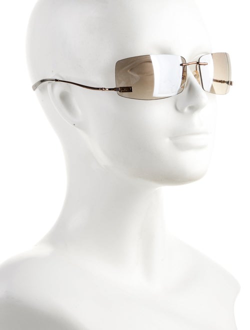 Fendi Shield Gradient Sunglasses