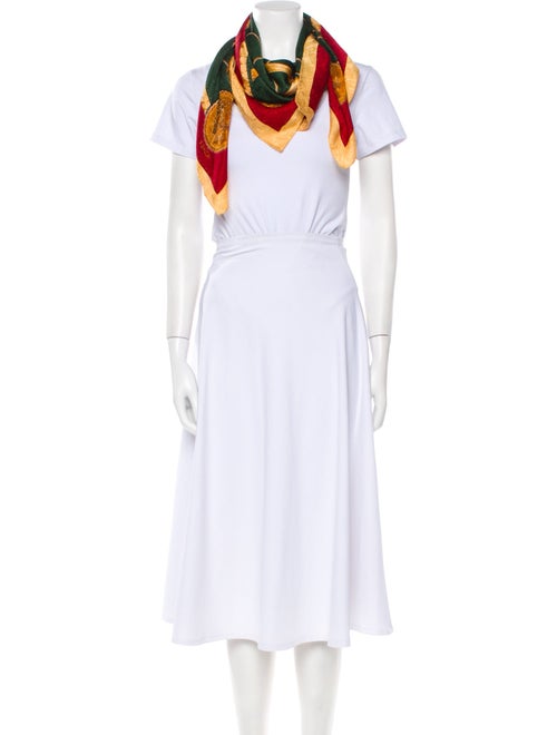 Fendi Le Paradis du Roy Silk Scarf