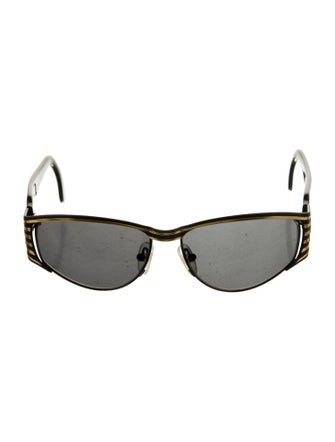 Fendi Zucca FF Logo Square Sunglasses