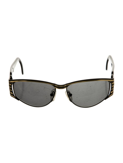 Fendi Zucca FF Logo Square Sunglasses