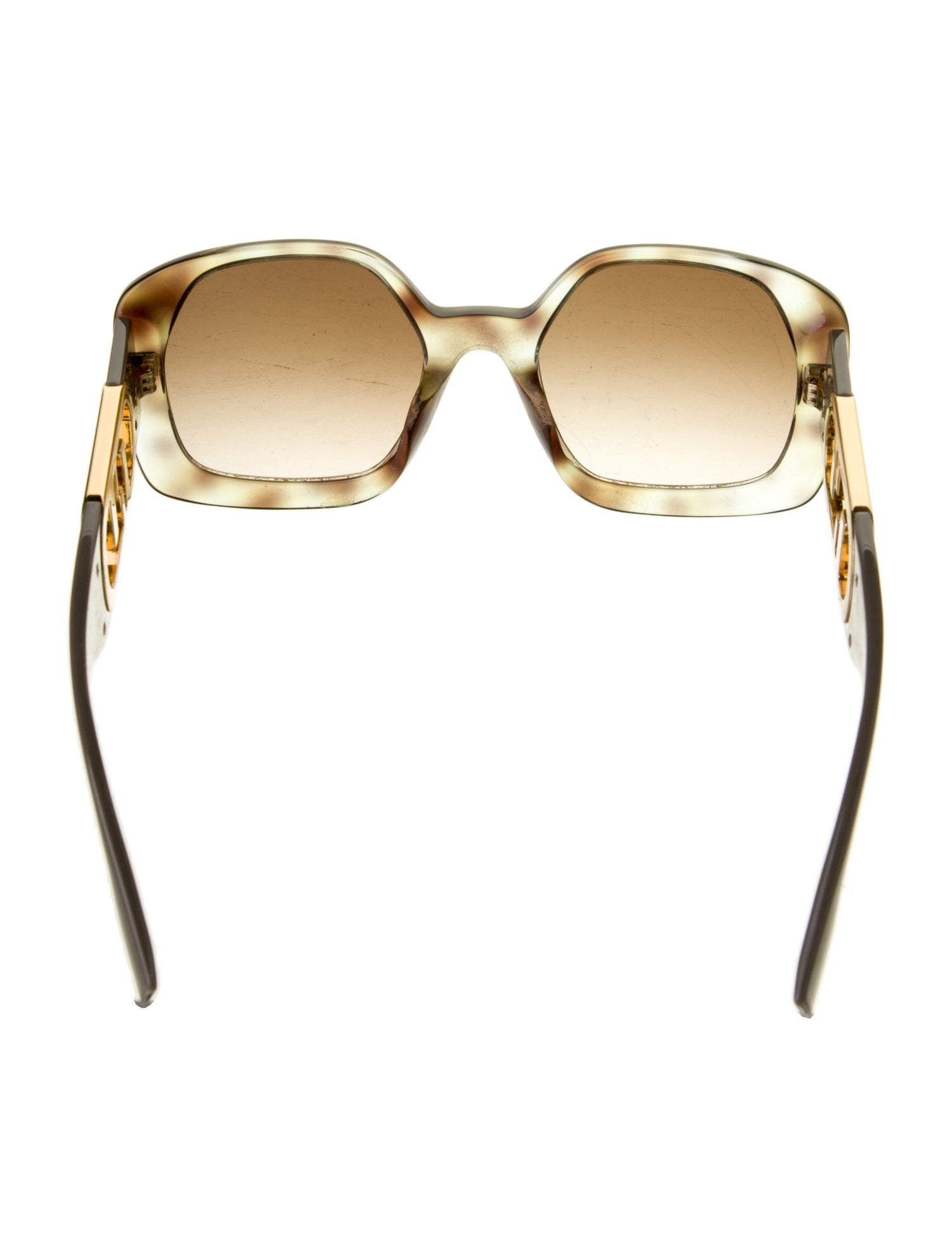 Fendi Zucca FF Logo Oversize Sunglasses