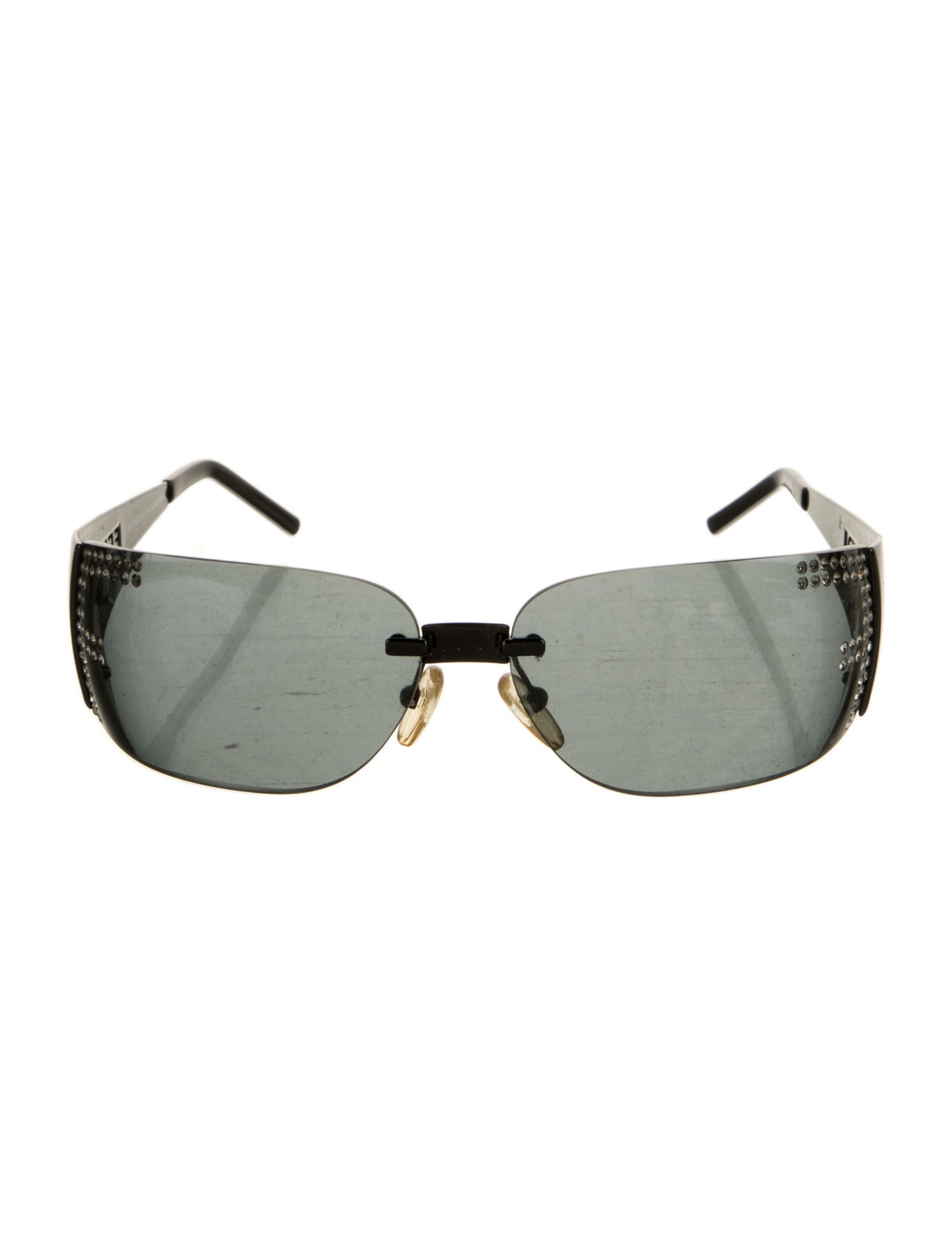 Fendi Zucchino FF Logo Shield Sunglasses