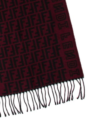 Fendi Zucca FF Logo Printed Scarf
