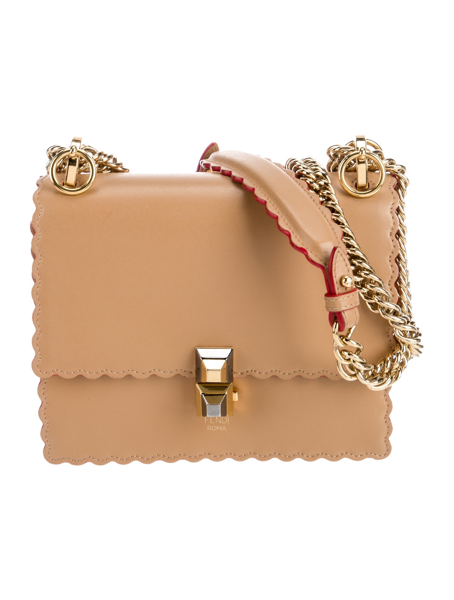 Fendi Leather Kan I Small