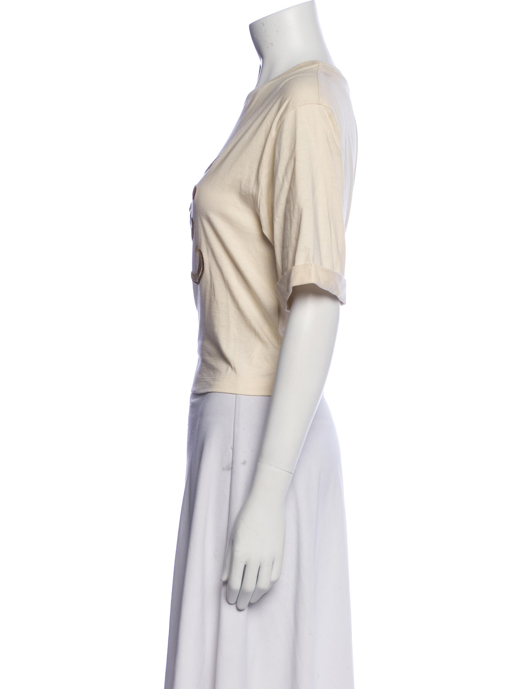 Fendi Graphic Print Crew Neck T-Shirt w/ Tags