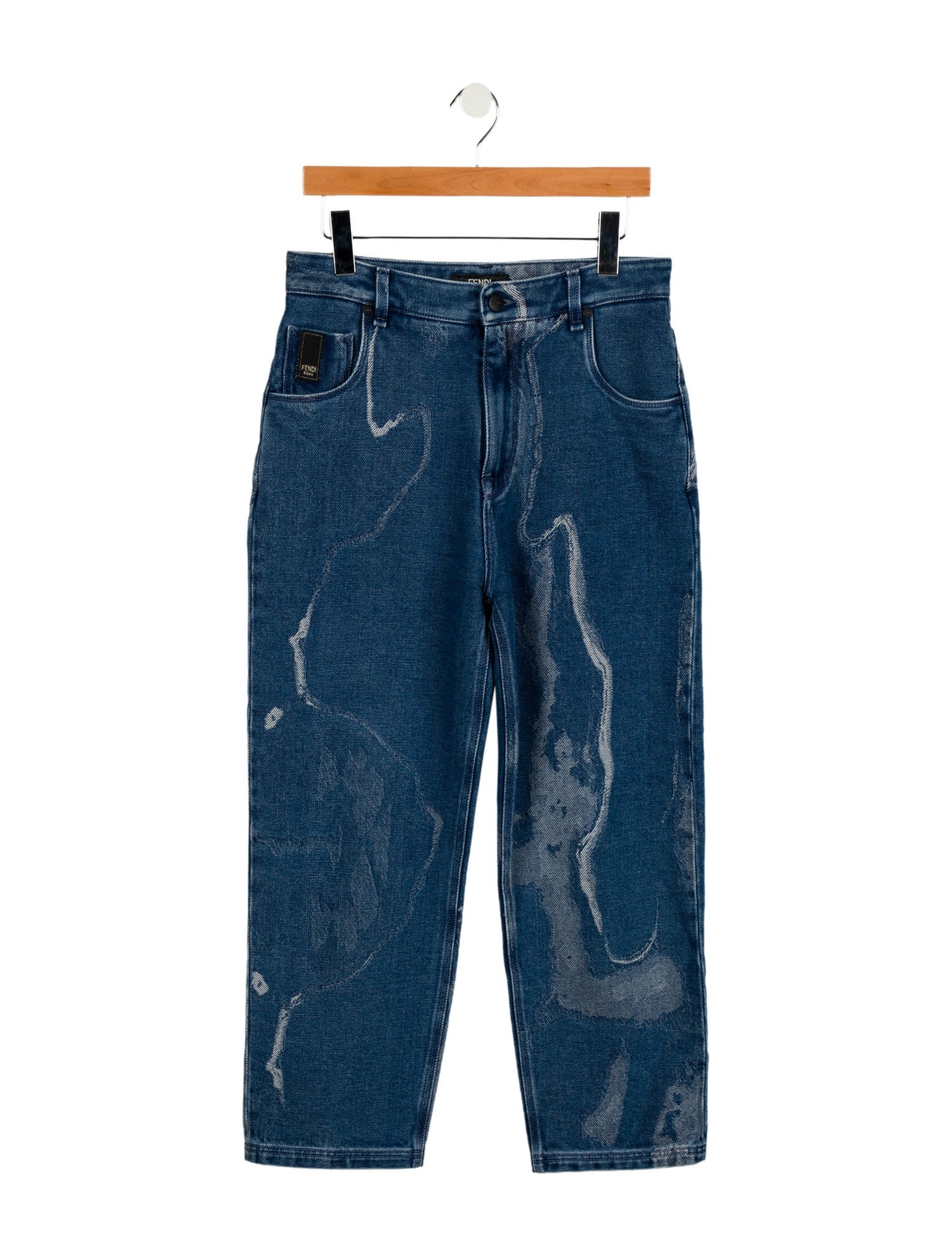 Fendi Straight-Leg Jeans